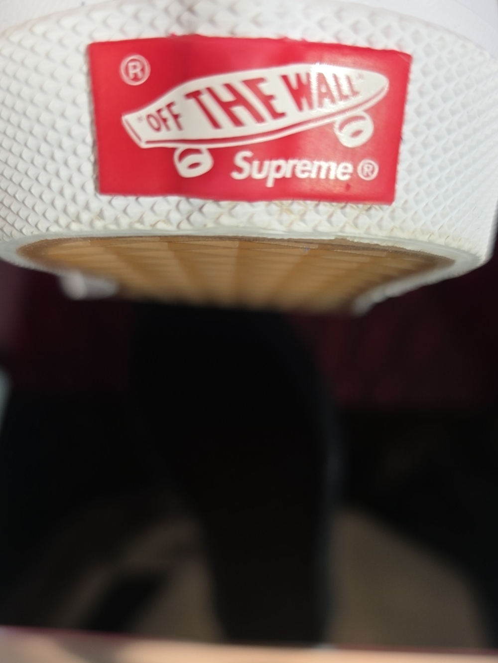Supreme Vans Skate Sid S. Eff Em Blue Men's 6.0 Women's 7.5 New With Box